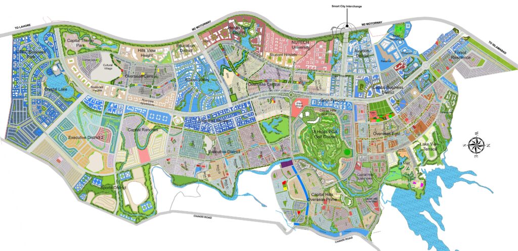 Capital Smart City Location Map